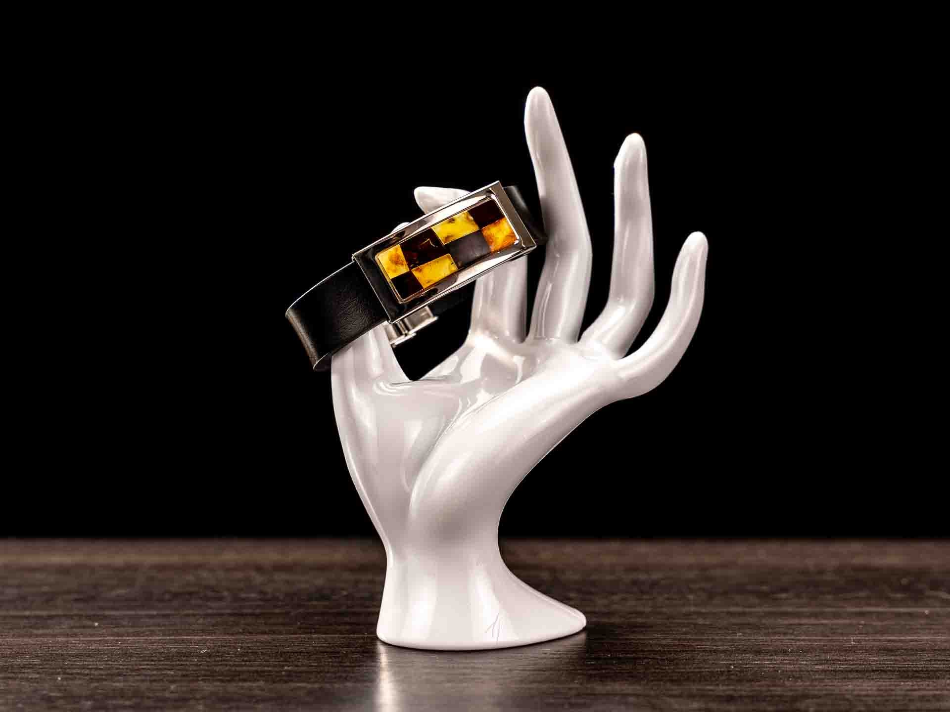 Amber Mosaic Bracelet