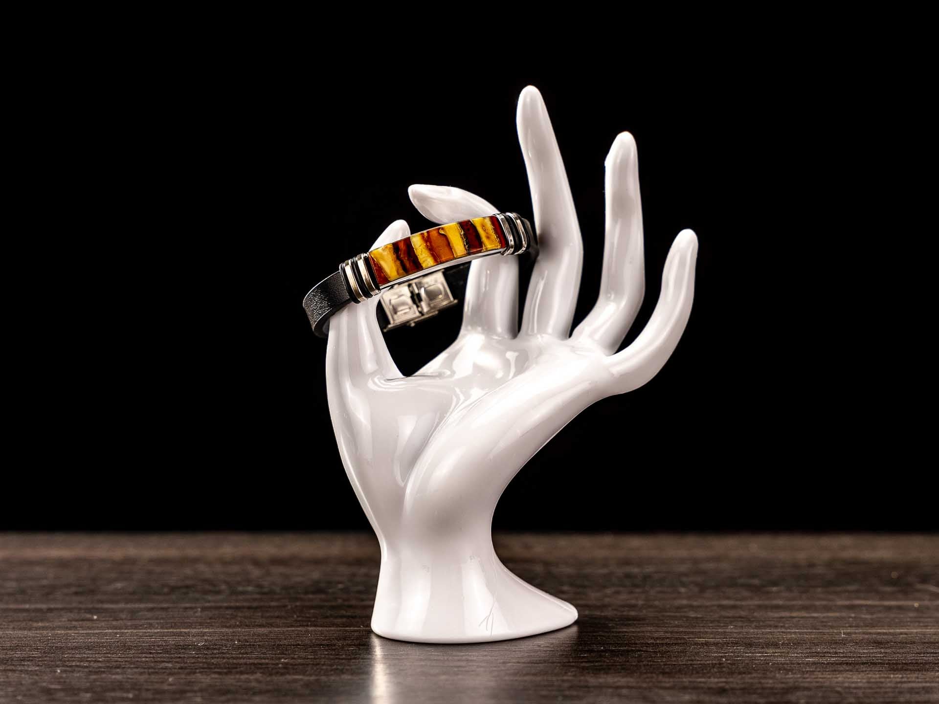 Amber Mosaic Bracelet