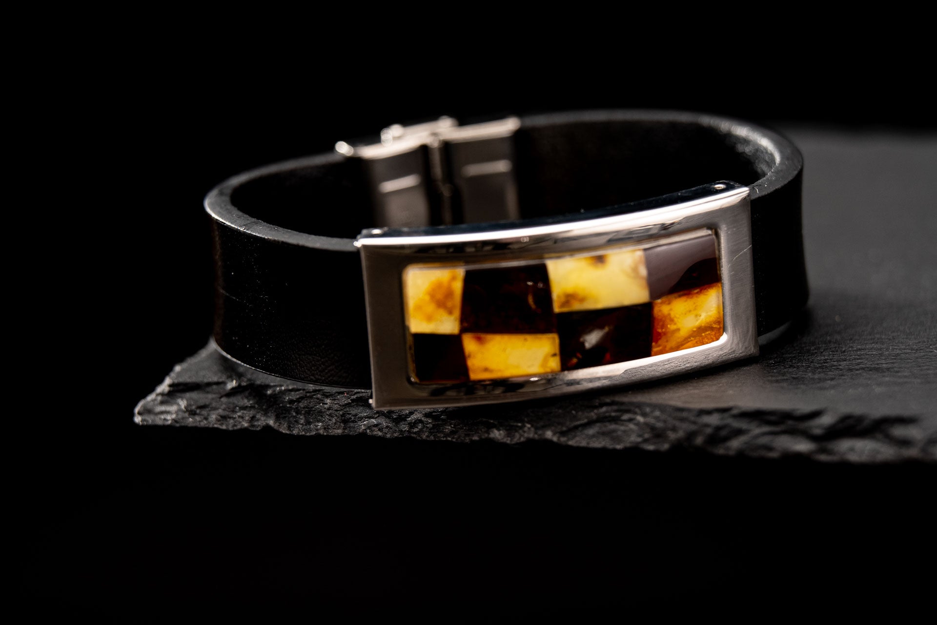 Amber Mosaic Bracelet
