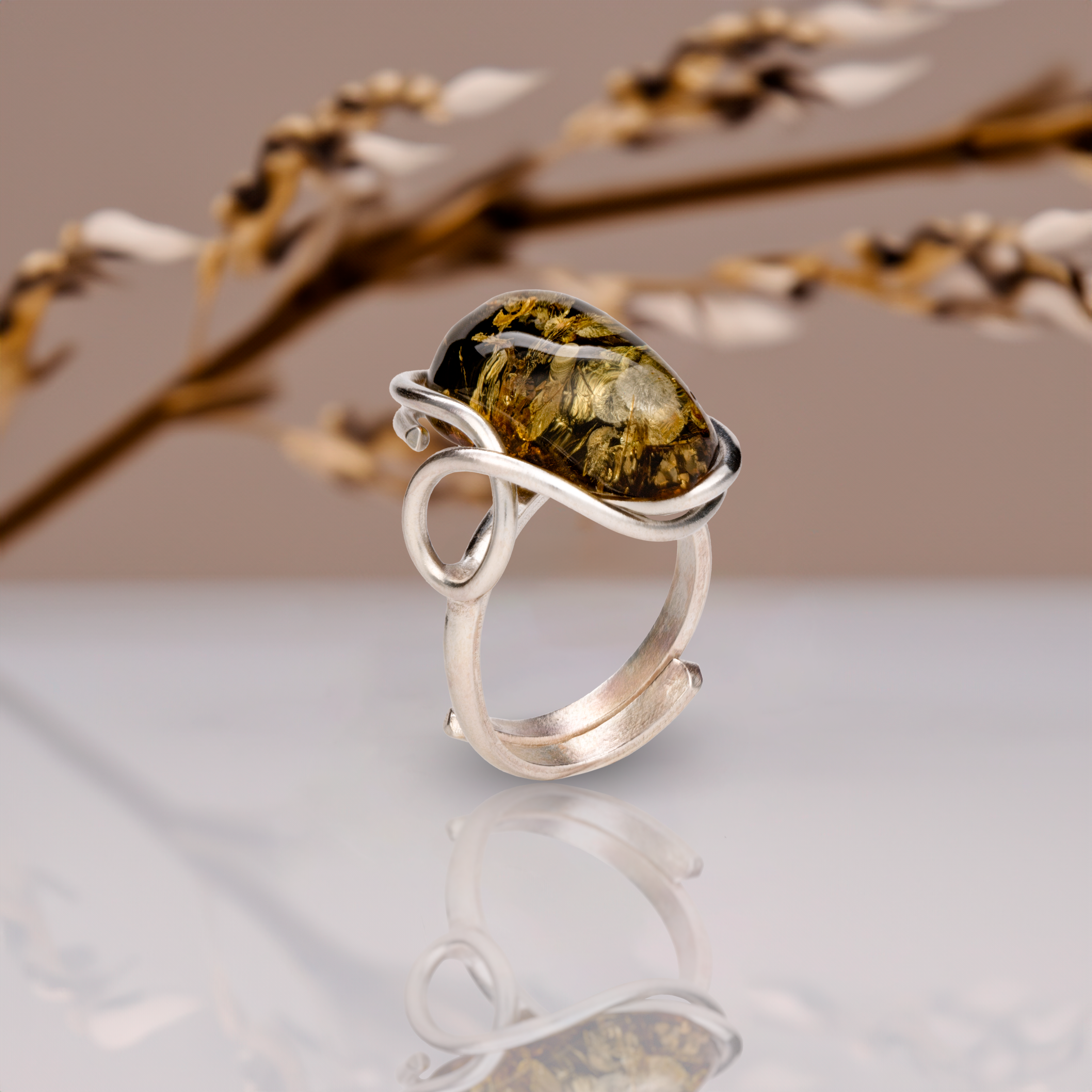 Amber Ring